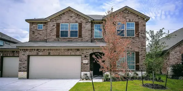brick home in Texas